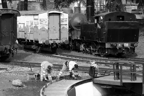 Lavorazioni ferroviarie — archivio aziendale